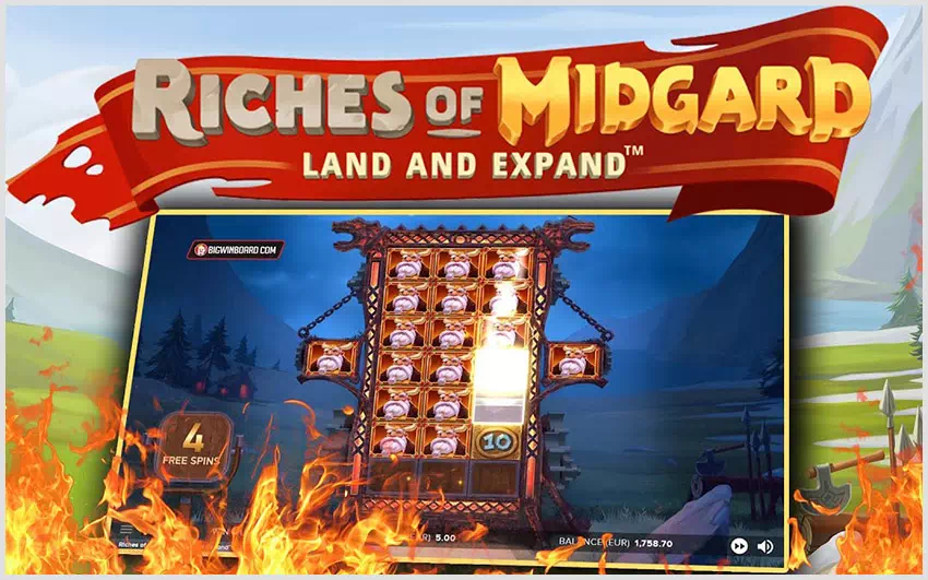 Игровой автомат Riches of Midgard игровые автоматы 2021